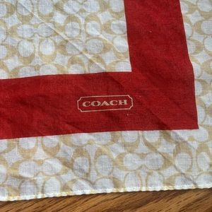 Coach scarf- great condition